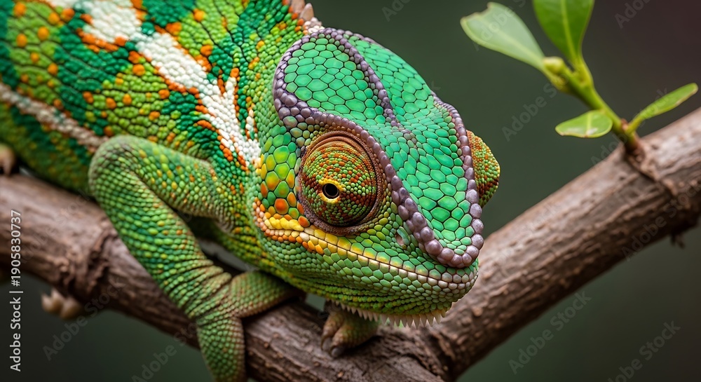Obraz premium Discover the Fascinating World of Chameleons A Celebration for World Wildlife Day
