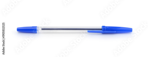 Ballpoint pen isolated on white.