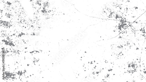Black and white dirty grain texture overlay. Vintage worn canvas grunge surface texture. 