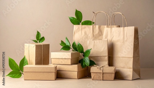 Eco Friendly Packaging and Shopping Bags.