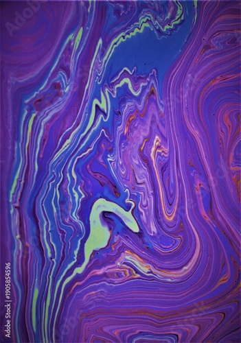 Lilac-purple abstract background. The stone in the section.