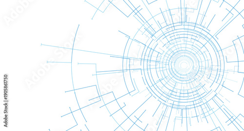 concetto, tecnologia futuristica, connessioni, digitale, informatica, energia, hi tech,