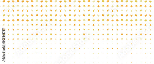 Gold falling down confetti background. Repeated golden dotted glitter pattern. Yellow, orange and golden dots wallpaper. Celebration Christmas, New Year or birthday party repeating backdrop. Vector