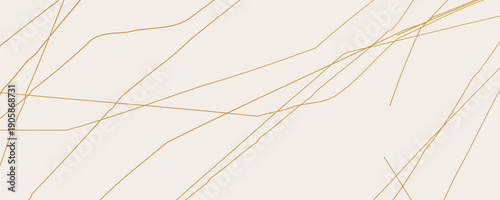 Foto Gold Kintsugi crack pattern on whitish background