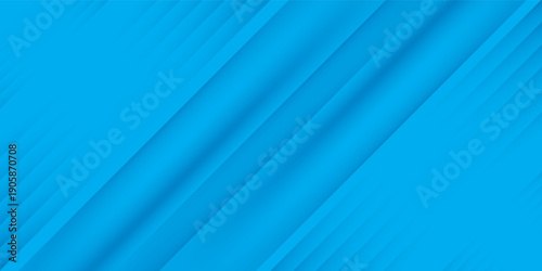 Blue room in the 3d. Background