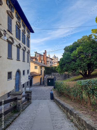 narrow street in the old town
