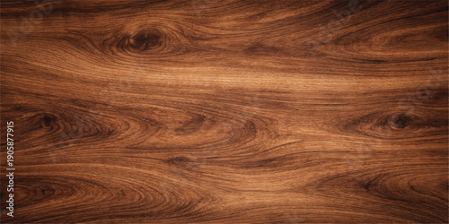 A dark brown and red grain pattern highlights the natural wooden texture of this hardwood timber plank, creating a rustic material surface ideal for a polished oak floor or table design