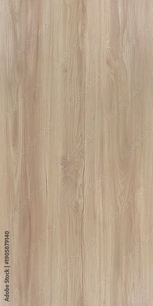 Naklejka premium Light beige wooden texture background with natural grain