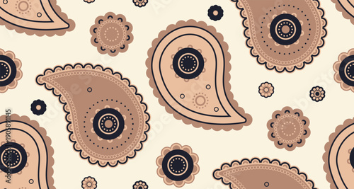 Twisted swatch of paisley idea. Ethereal elegant by exotic geometric. Picture flourish with greeting card old-fashioned.