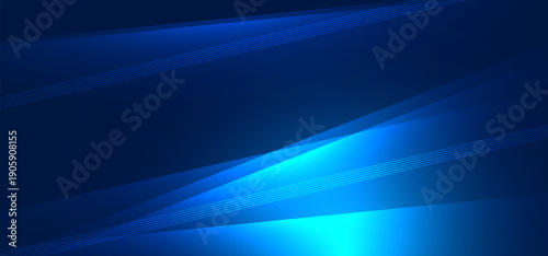 Abstract digital technology futuristic big data blue background, Cyber nano information communication, innovation future tech data, internet network connection, circuit board line dot illustration 3d