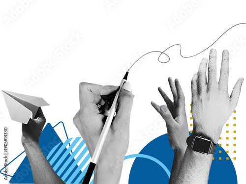 Dynamic Hands and Abstract Shapes: Creative Collaboration for Education and Technology