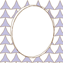 abstract background with frame