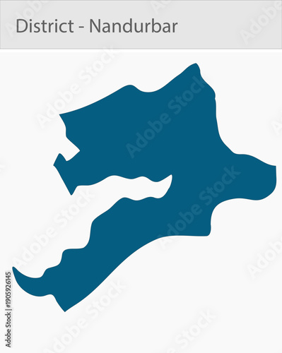 Ahmednagar-Maharashtra_Map detailed map illustration graphic for educational reference, geographic visualization, design layouts, presentations, digit