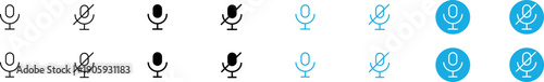 microphone mic icon, voice icon and buttons.
