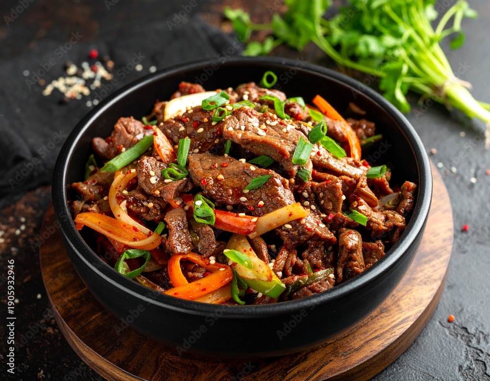 Fototapeta premium Koreanisches Bulgogi