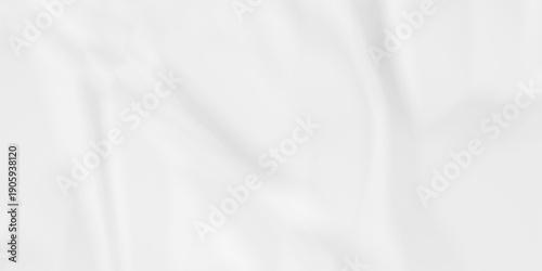 Creased paper texture white crumpled blank paper texture. Grunge paper texture. Natural watercolor text abstract wrinkled white recycled grungy ripped pattern poster paper.	