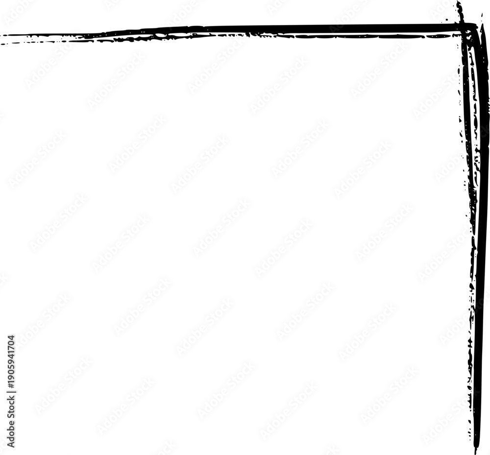 Obraz premium Grunge Line Corner