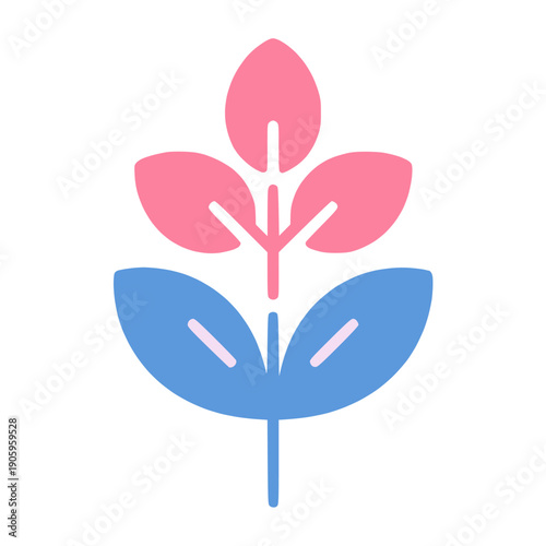 Empowering logo icon for a women's empowerment fund, symbol of strength, growth, and success.