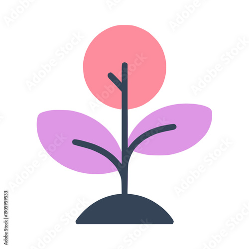 Bold logo icon representing women's advancement and empowerment, symbol of progress and opportunity.