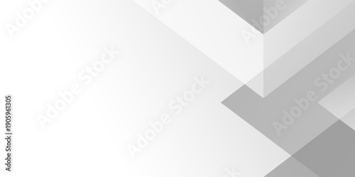 Abstract white and gray minimalist triangle vector background. texture white pattern. template design