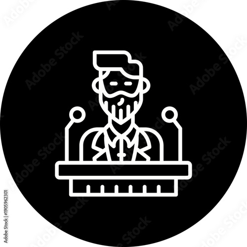 Press Conference Icon