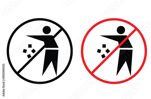 Garbage trash waste icon. Trash icon vector. Disposable icon.