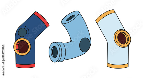 Elbow Support Line filed color creative design