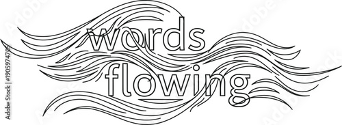 Intricate line drawing of a castle surrounded by nature and ruins