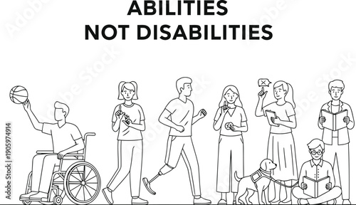 Emphasizing the importance of recognizing and valuing individual abilities over disabilities