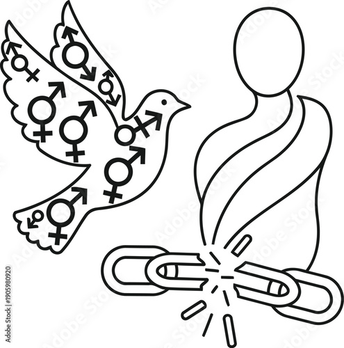 Meditation scene with a butterfly symbolizing peace and enlightenment in a serene setting