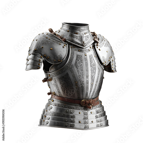 medieval knight helmet and sword