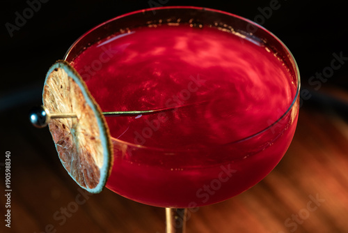 Photos Beautiful texture on a cosmopolitan using reg edible glitter and and a dehydrate