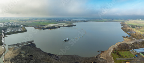 Fotografija sand dredging barge