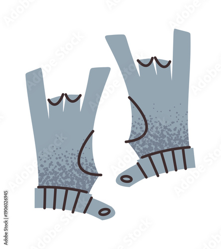 Bowling gloves sticker sports gear