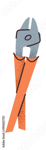 Surgical dental extraction forceps sticker