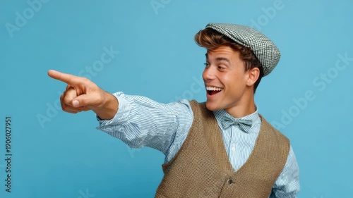 Happy-go-lucky man with a witty sense of humor