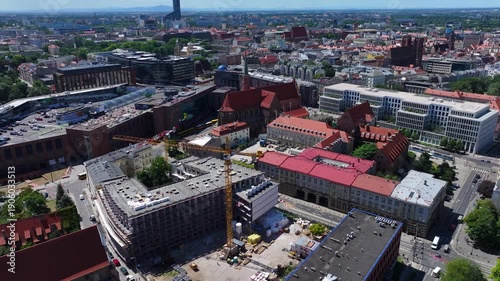 Ancient Horizon to Modern Height: Cinematic Panorama from Mount Ślęża to Sky Tower