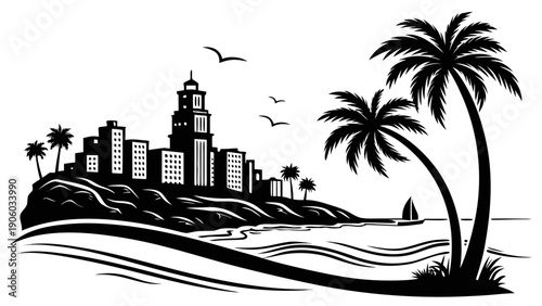 Tropical Cityscape
