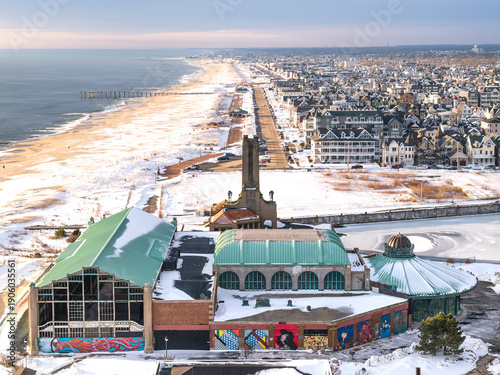 фотографія Historic Asbury Park in the winter
