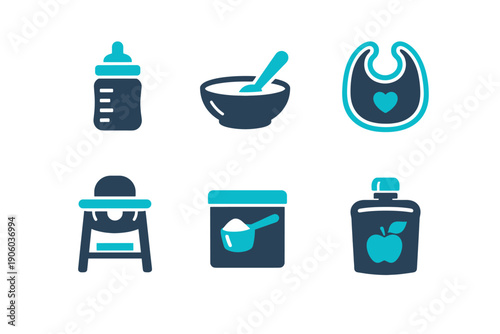 Simple image no clean letters background generation numbers formula vector breast icon