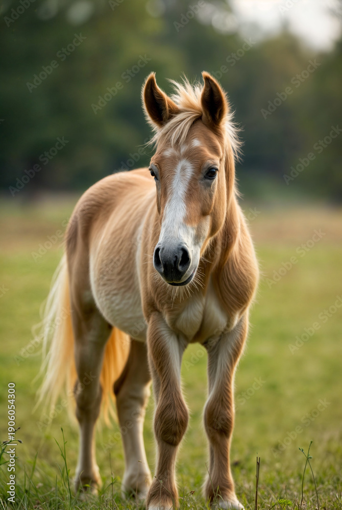 Obraz premium horse in the field