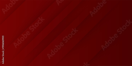 Dark Red Elegant Abstract Background with Diagonal Stripes and Premium Minimalist Gradient
