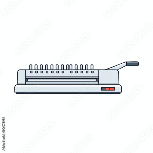 High Quality Manual Comb Binding Machine for Professional Office Use