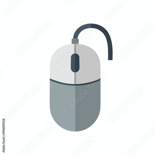 Wired Computer Mouse Icon