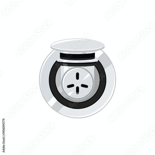 Drain illustration with removable stopper