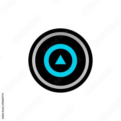ZBT, Zero base coin flat design icon logo