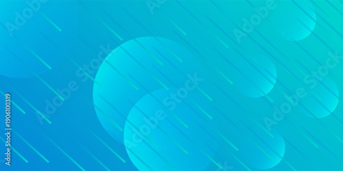 Abstract gradient blue business background with futuristic style for modern concept banner design template and copy space.