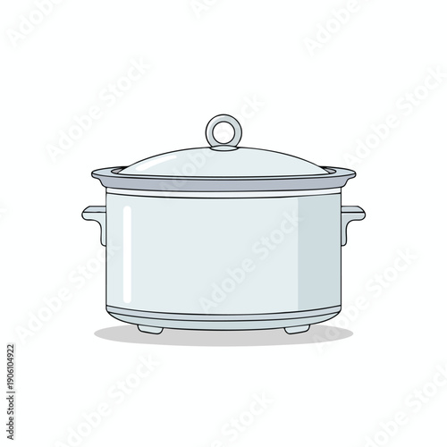 Modern Transparent Cooking Pot with Lid for Kitchen Use