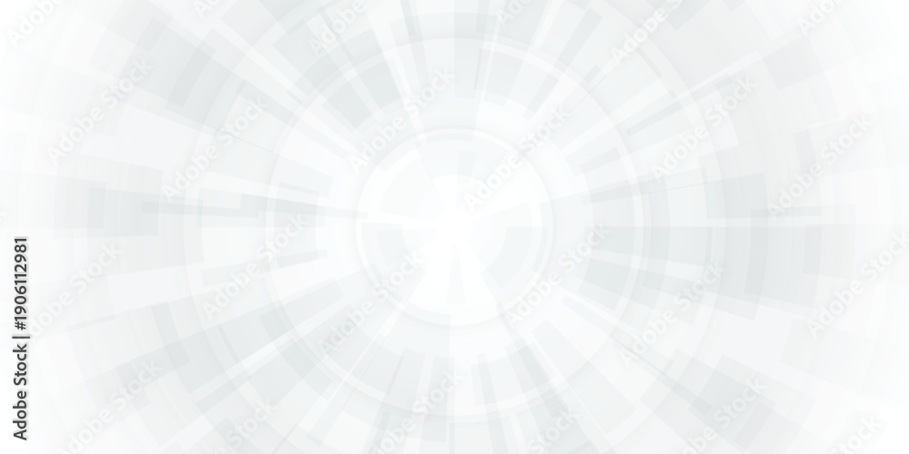 Fototapeta premium technology background abstract circle wave futuristic illustration cyber digital banner design