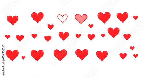 hearts, heart, red, love, romantic, valentine, affection, passion, feeling, emotion, symbol, icon, cute, sweet, tender, relationship, couple, unity, happiness, joy, caring, desire, warmth, beauty, dec